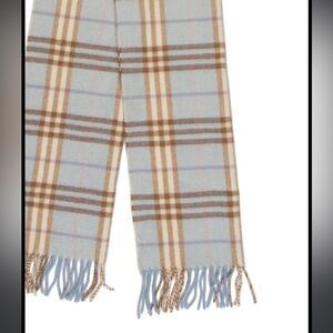Burberry cashmere scarf Blue